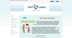 Desktop Screenshot of firstfamilycounseling.com